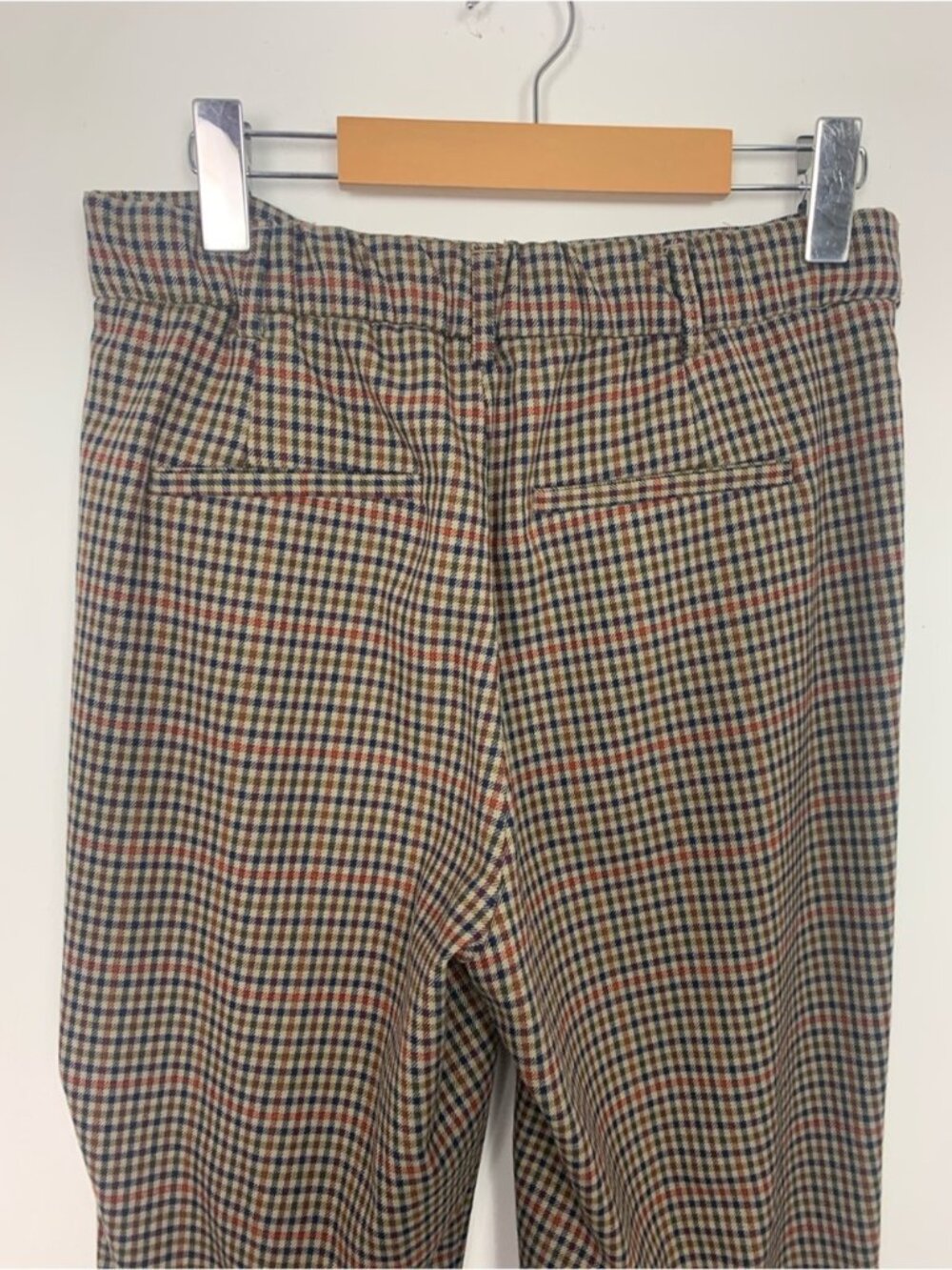 Zara Plaid Pants - Picture 6 of 9